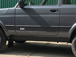 Rammschutzleisten unten breit<br> 159,00 EURO