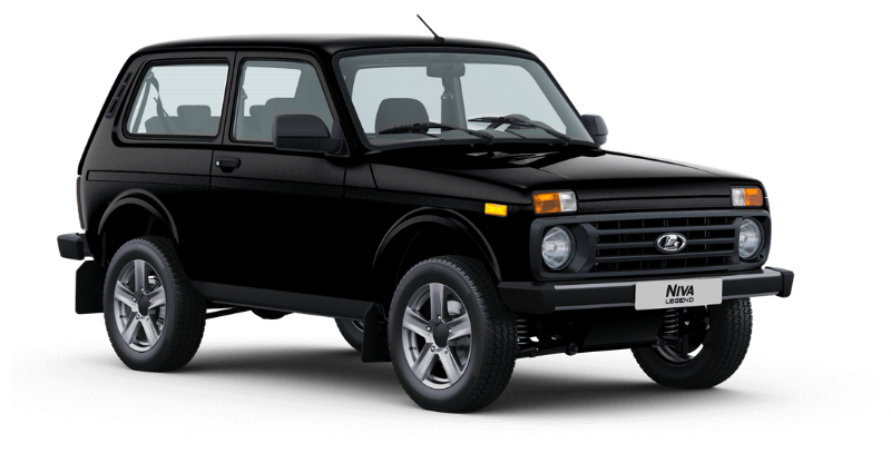 Lada niva legend schwarz