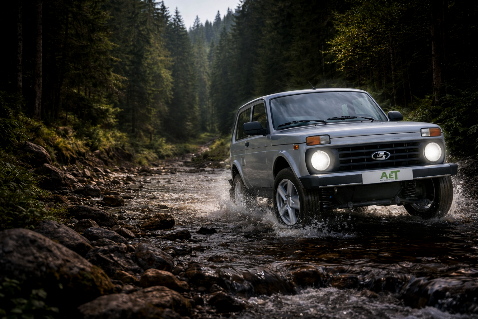 Lada Niva Legend im Gelände