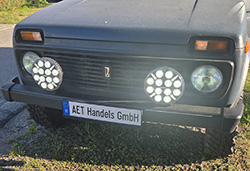 LED-Zusatz-FERN-Scheinwerfer SATZ <br> 750,00